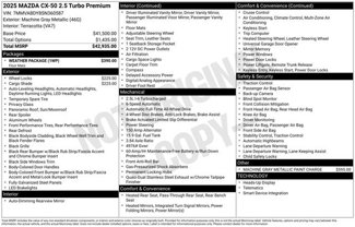 New 2025 MAZDA CX-50 AWD 2.5 Turbo w/ Weather Package image 1