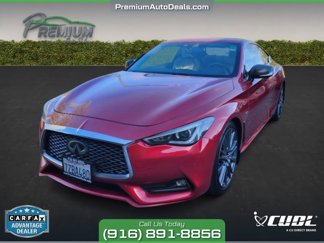 Used 2017 INFINITI Q60 Red Sport 400 image 1