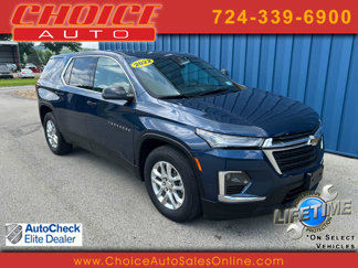 Used 2022 Chevrolet Traverse LS image 1