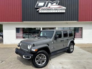 Used 2021 Jeep Wrangler Unlimited Sahara w/ Uconnect 4C Nav & Sound Group image 1