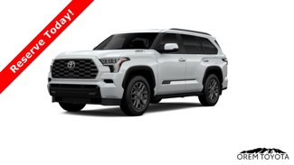 New 2025 Toyota Sequoia Platinum image 1