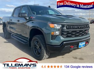 New 2025 Chevrolet Silverado 1500 Custom Trail Boss w/ LPO, Dark Essentials Package image 1