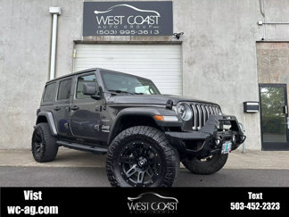 Used 2018 Jeep Wrangler Unlimited Sahara image 1