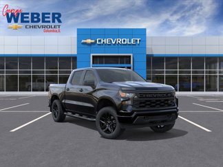 New 2026 Chevrolet Silverado 1500 Custom w/ Turbomax Blackout Package image 1