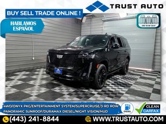 Used 2023 Cadillac Escalade Sport Platinum w/ LPO, ONYX Package image 1