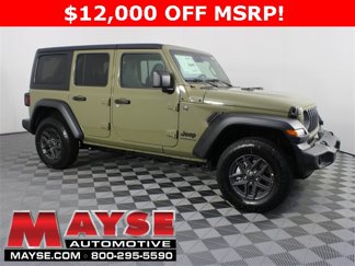 New 2025 Jeep Wrangler Sport S image 1
