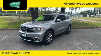 Used 2015 Dodge Durango Limited w/ Nav & Power Liftgate Group image 1