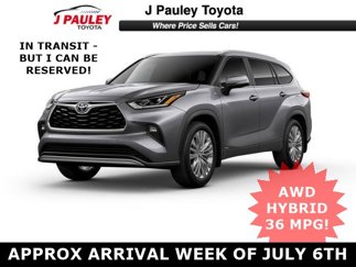 New 2025 Toyota Highlander Platinum image 1