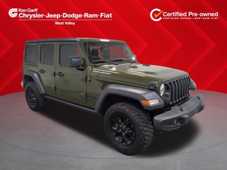 Certified 2021 Jeep Wrangler Unlimited Sport image 1