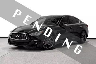 Used 2019 INFINITI Q50 Red Sport 400 w/ Sensory Package image 1