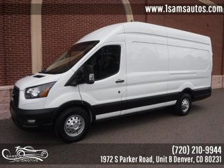 Used 2022 Ford Transit 350 148 High Roof Extended AWD w/ Parcel Delivery Package image 1