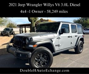 Used 2021 Jeep Wrangler Unlimited Sport image 1