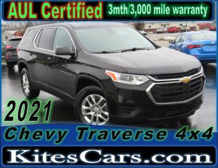 Used 2021 Chevrolet Traverse LS image 1