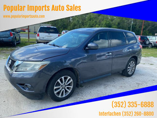 Used 2014 Nissan Pathfinder S image 1