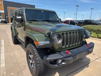 Used 2022 Jeep Wrangler Unlimited Rubicon w/ Steel Bumper Group image 1