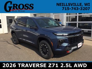 New 2026 Chevrolet Traverse Z71 w/ Driver Confidence Package image 1