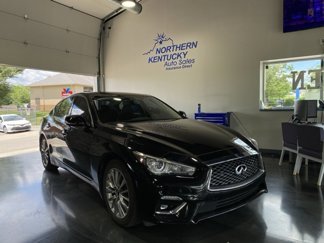 Used 2021 INFINITI Q50 Luxe w/ Cargo Package image 1