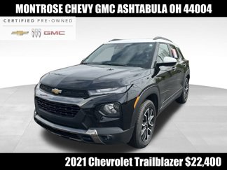 Certified 2021 Chevrolet TrailBlazer ACTIV w/ Sun and Liftgate Package image 1