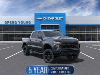New 2025 Chevrolet Silverado 1500 Custom Trail Boss w/ Turbomax Blackout Package image 1