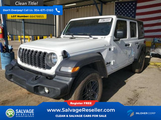 Used 2025 Jeep Wrangler Unlimited Sport image 1