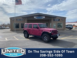 Used 2021 Jeep Wrangler Unlimited Rubicon w/ LED Lighting Group image 1