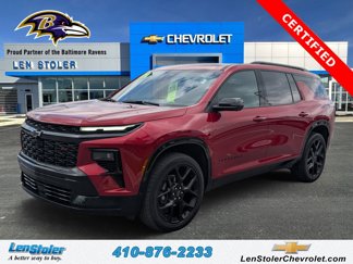 Certified 2024 Chevrolet Traverse RS w/ LPO, Floor Liner Package image 1