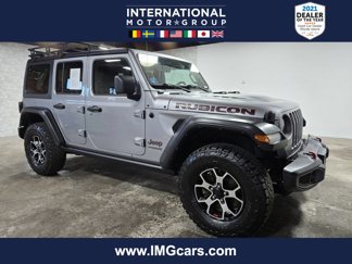 Used 2021 Jeep Wrangler Unlimited Rubicon w/ LED Lighting Group image 1