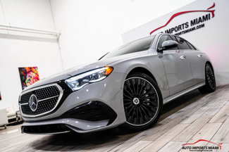 Used 2025 Mercedes-Benz E 450 4MATIC Sedan w/ Driver Assistance Package image 1
