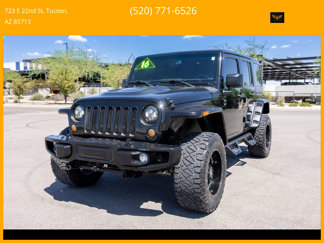 Used 2016 Jeep Wrangler Unlimited Sahara image 1