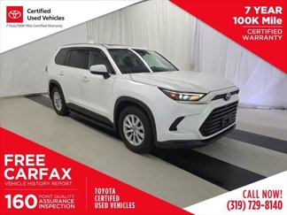 Certified 2024 Toyota Grand Highlander XLE image 1