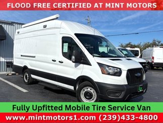 Used 2023 Ford Transit 350 148 High Roof Extended w/ Upfitter Package image 1