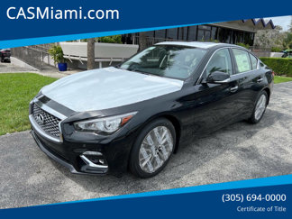 Used 2024 INFINITI Q50 Luxe w/ Cargo Package image 1