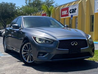 Used 2021 INFINITI Q50 Luxe image 1