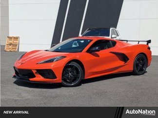 Used 2021 Chevrolet Corvette Stingray Coupe w/ Engine Appearance Package image 1