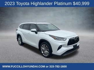 Used 2023 Toyota Highlander Platinum image 1