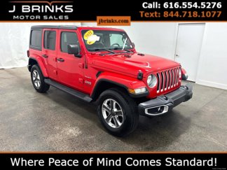 Used 2021 Jeep Wrangler Unlimited Sahara image 1