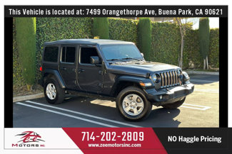 Used 2022 Jeep Wrangler Unlimited Sport image 1