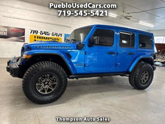 Used 2021 Jeep Wrangler Unlimited Rubicon 4xe w/ Steel Bumper Group image 1