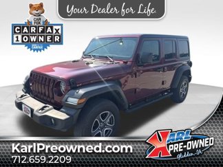 Used 2021 Jeep Wrangler Unlimited Sport image 1