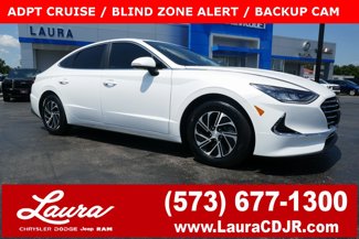 Used 2021 Hyundai Sonata Blue image 1