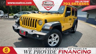 Used 2021 Jeep Wrangler Unlimited Sport image 1