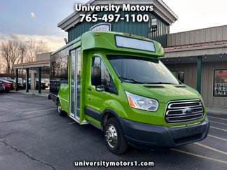 Used 2018 Ford Transit 350 156 DRW w/ Shuttle Bus Prep Package image 1