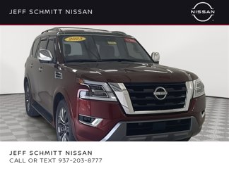 Certified 2023 Nissan Armada Platinum w/ Captain's Chairs Package image 1