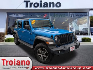 Certified 2022 Jeep Wrangler Unlimited Sport image 1