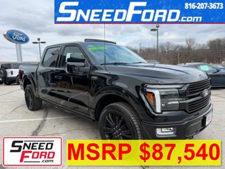 New 2025 Ford F150 Platinum w/ Equipment Group 702A High image 1