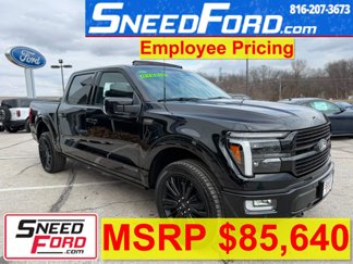 New 2025 Ford F150 Platinum w/ Equipment Group 702A High image 1