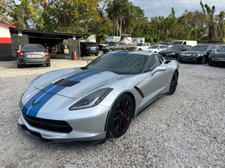 Used 2016 Chevrolet Corvette Stingray Coupe w/ Carbon Flash Badge Package image 1