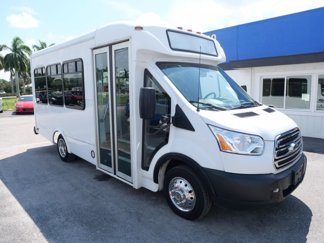 Used 2019 Ford Transit 350 138 DRW w/ Shuttle Bus Prep Package image 1