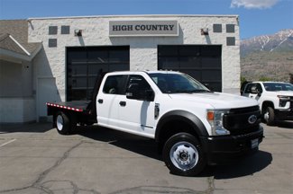 Used 2022 Ford F550 4x4 Crew Cab Super Duty w/ Power Equipment Group image 1