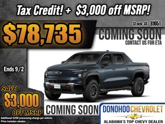 New 2026 Chevrolet Silverado EV Trail Boss image 1